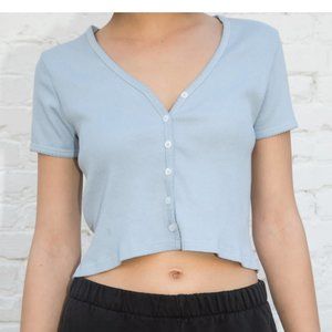 Brandy Melville -  PAIGE RUFFLE TOP